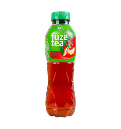 Чай холодный Fuzetea Клубника-дыня с экстрактом черного чая 0,5л