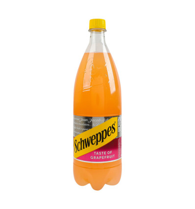 Напиток газированный Schweppes Pink Grapefruit сокосодержащий 1л