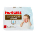 Салфетки Huggies Pure ExSens Triplo влажные без пластика 144шт