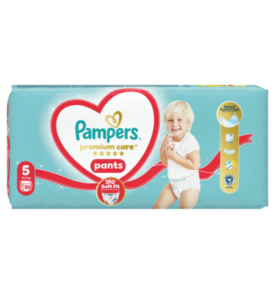 Підгузки-трусики Pampers Premium Care 5 11-17кг 50шт