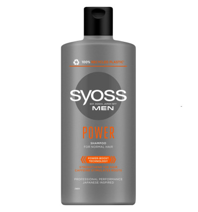 Шампунь Syoss Power & Strength 440мл