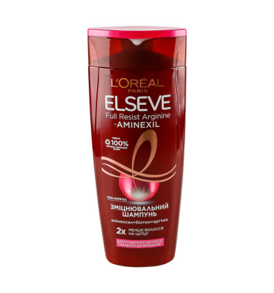 Шампунь для волосс Elseve Full Resist Arginine+Arminexil 250мл