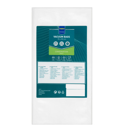 Вакуумні пакети Metro Professional 15х30см 100шт/уп