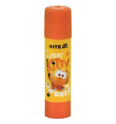 Клей-олівець з індикатором PVP Kite Garfield GF25-130, 8 г