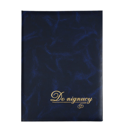 Папка "До підпису" BM.3572-02, А4+, балакрон, синя