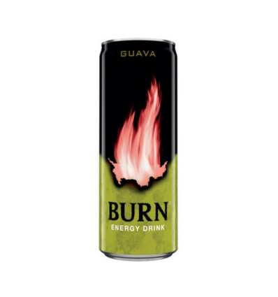 Напиток энергетический Burn Guava б/а с/газ 250мл