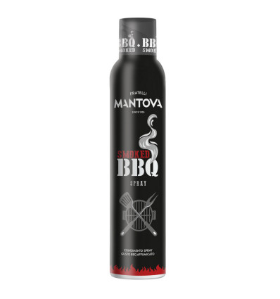Масло Mantova спрей BBQ копченый 200мл