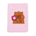 Блокнот плюшевый CAPYBARA 4, А5, 80 л., ячейка, ассорти, KIDS Line, ZB.700018