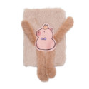 Блокнот плюшевый CAPYBARA, А6, 80 л., ячейка, ассорти, KIDS Line, ZB.700014