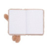 Блокнот плюшевый CAPYBARA, А6, 80 л., ячейка, ассорти, KIDS Line, ZB.700014
