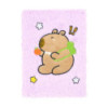 Блокнот плюшевый CAPYBARA 13, А5, 80 л., ячейка, ассорти, KIDS Line, ZB.700034
