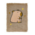 Блокнот плюшевый CAPYBARA 25, А5, 80 л., ячейка, ассорти, KIDS Line, ZB.700046