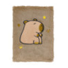 Блокнот плюшевый CAPYBARA 25, А5, 80 л., ячейка, ассорти, KIDS Line, ZB.700046