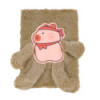 Блокнот плюшевий CAPYBARA 1, А5, 80 арк., клітинка, асорті, KIDS Line., ZB.700031