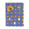 Блокнот плюшевый CAPYBARA 19, А5, 80 л., ячейка, ассорти, KIDS Line, ZB.700040