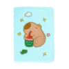 Блокнот плюшевый CAPYBARA 22, А5, 80 л., ячейка, ассорти, KIDS Line, ZB.700043
