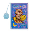 Блокнот CAPYBARA, А5, 80 л., клетка, с глитером, ассорти, KIDS Line, ZB.700028
