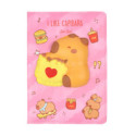Блокнот со сквишем CAPYBARA, А5, 80 л., клетка, ассорти, KIDS Line, ZB.700030