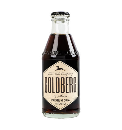 Напій безалкогольний Goldberg Premium cola з кофеїном 0.2л