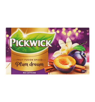 Напій Pickwick Plum dream фруктово-трав`яний ароматизований з корицею сливою та ваніллю 20 х 2г
