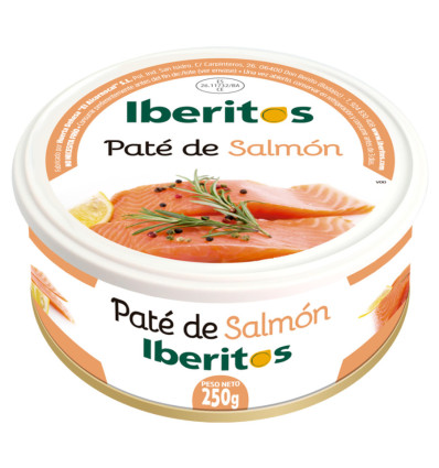 Паштет Iberitos с лососем 250г