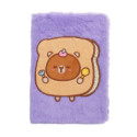 Блокнот плюшевый CAPYBARA 6, А5, 80 л., ячейка, ассорти, KIDS Line, ZB.700020