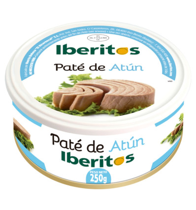 Паштет Iberitos с тунцем 250г