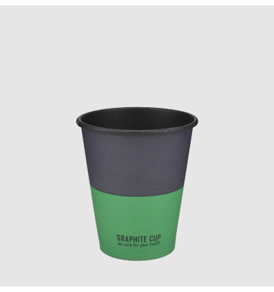 Стакан паперовий, 175мл, "GRAPHITE CUP", BUROCLEAN 50штуп (1080042)