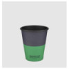 Стакан паперовий, 175мл, "GRAPHITE CUP", BUROCLEAN 50штуп (1080042)