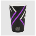 Стакан бумажный, 500мл, "Just Drink", BUROCLEAN 50штуп (1080062)