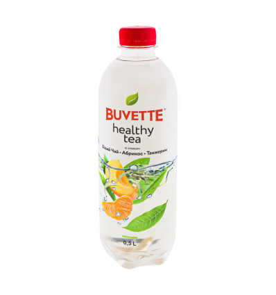 Напій безалкогольний Buvette Білий чай-абрикос-танжерин 0.5л