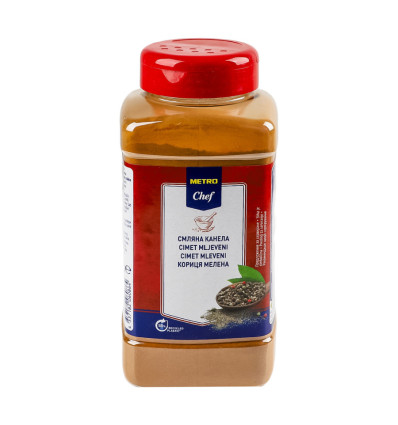 Кориця Metro Chef мелена сушена банка 400г
