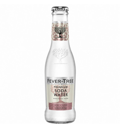 Fever Tree Вода газована содова 0,2л. Преміальна содова вода з високою ступінню газації, виготовлена