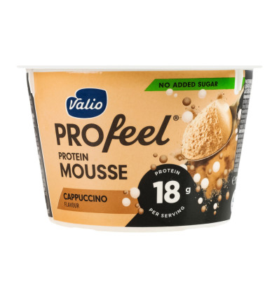 Valio PROfeel Мусс протеиновый Капучино без лактозы 150г