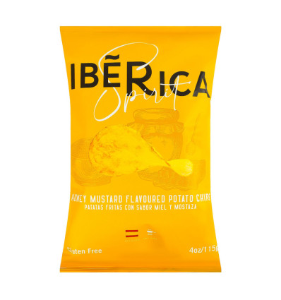 Чипсы Iberica картофельные со вкусом меда и горчицы 115г