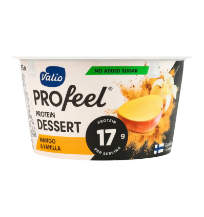 Valio PROfeel Сыр мягкий протеиновый без лактозы со вкусом манго и ванили 175г