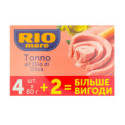 Rio mare Тунец в оливковом масле стерилизованный 6 x 80г
