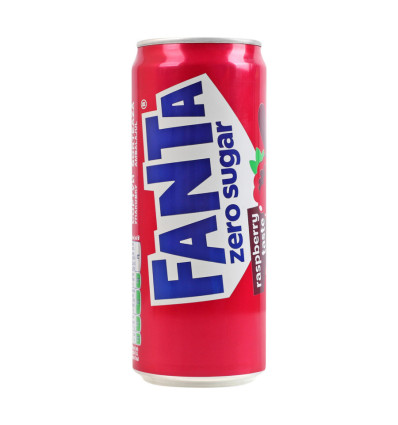 Напій Fanta Малина без цукру 0.33л х12шт