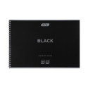 Альбом для малювання KIDS Line BLACK ZB.1440-01, А4, 20 арк., на пружині, чорний