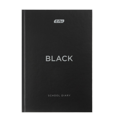 Дневник школьный BLACK ZB.13760-01, В5, 40л, тверд. обкл.