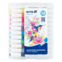 Маркеры акриловые Jumbo, 12шт Kite Creative, K-1290