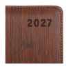 Щоденник датований 2027 EMBER BM.211002-19, A5, темно-коричневий, штучна шкіра/поролон
