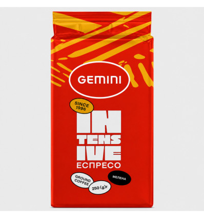 Кофе молотый 250г, Espresso Gemini (gm.30058)