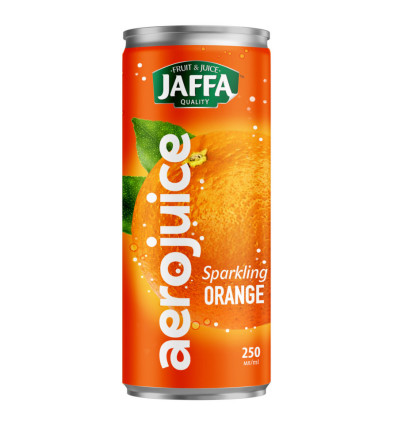 Нектар Jaffa Aerojuice Апельсин газированный 250мл