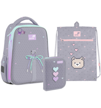 Набор рюкзак+пенал+сумка для обуви Kite SET_K26-531M Lovely