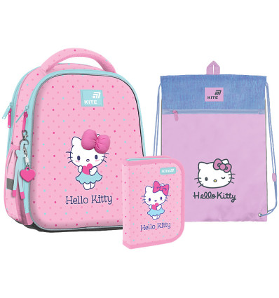 Набор рюкзак+пенал+сумка для обуви Kite SET_HK26-555S-1