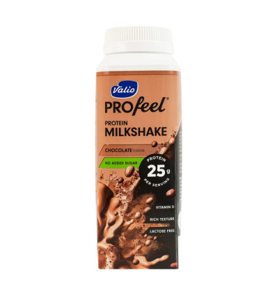 Шейк молочный Valio PROfeel Шоколад протеиновый без лактозы 0.25л