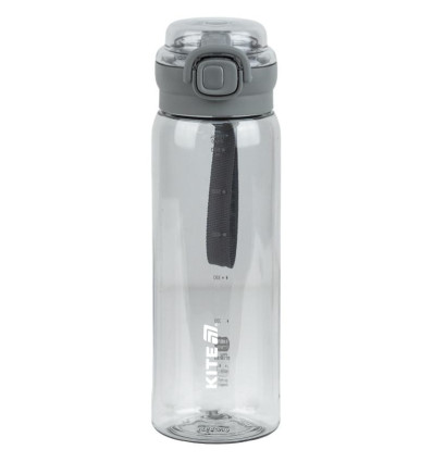 Пляшка для води 750 мл, сіра (K26-1317-3)