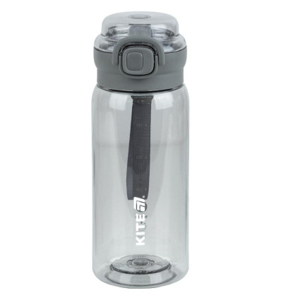 Пляшка для води 500 мл, сіра (K26-1316-3)