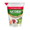 Бифидойогурт Активиа Клубника-злаки с наполнителем 2,7% 260г